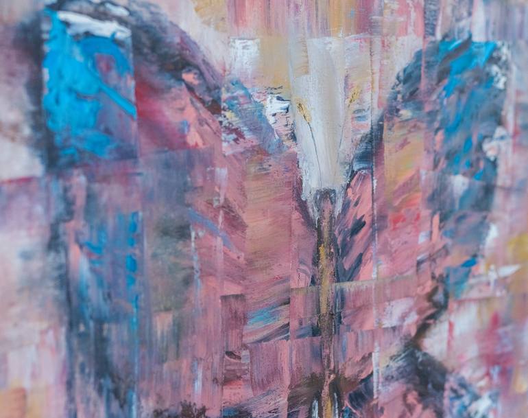 Original Abstract Expressionism Animal Painting by Galina Vasiljeva