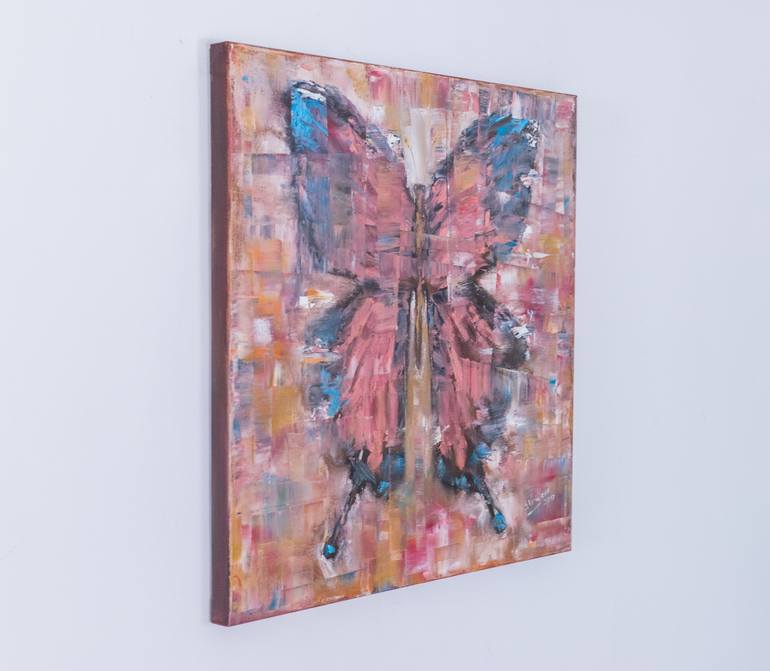 Original Abstract Expressionism Animal Painting by Galina Vasiljeva