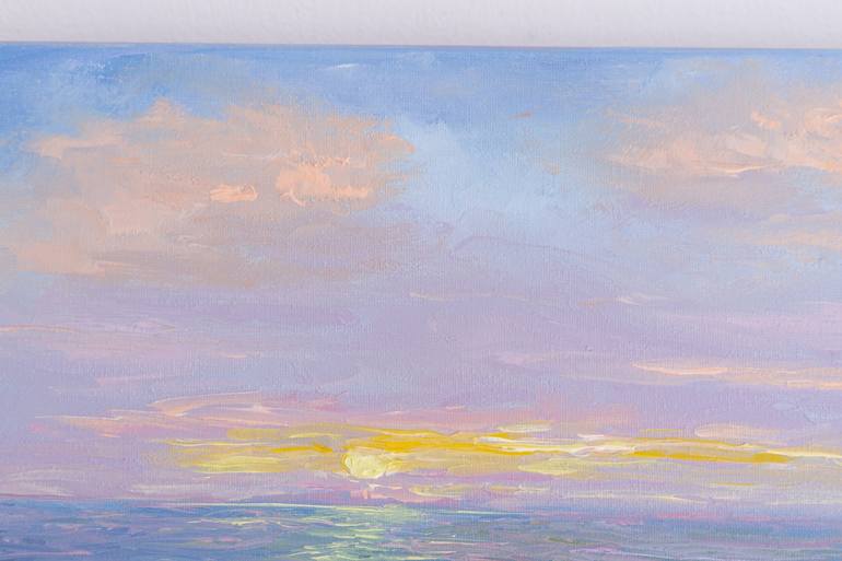 Original Abstract Expressionism Seascape Painting by Galina Vasiljeva