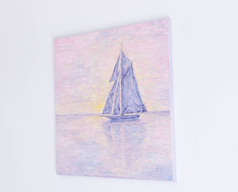 Original Contemporary Seascape Painting by Galina Vasiljeva