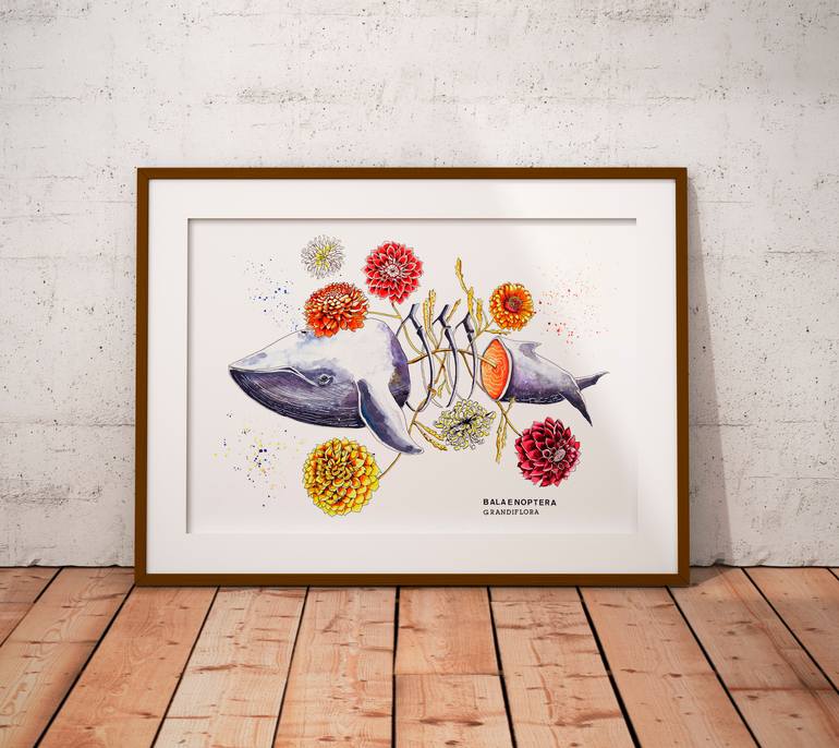 Original Figurative Nature Painting by Sarai Aleman
