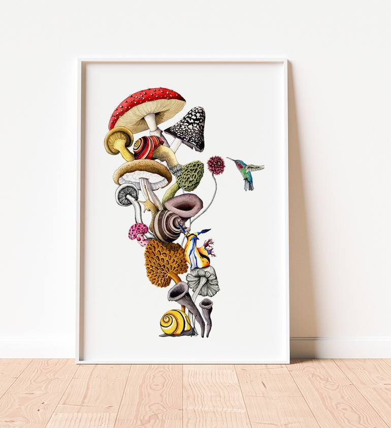 Original Figurative Nature Painting by Sarai Aleman