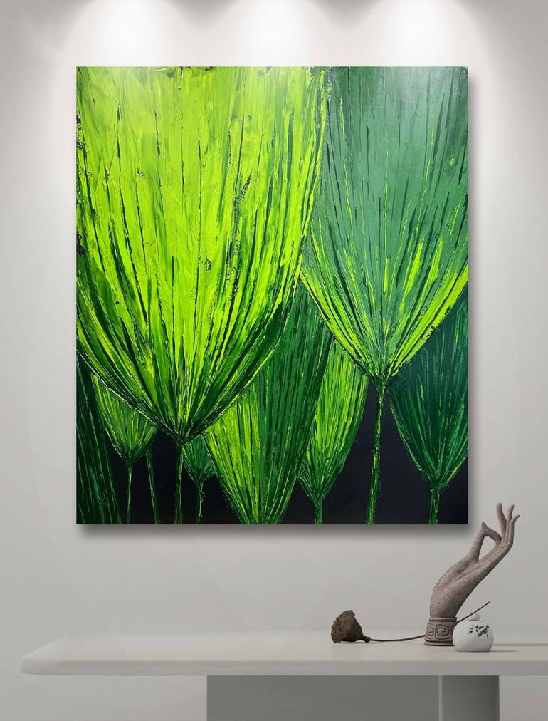 Original Figurative Abstract Painting by Alena Savinskaya