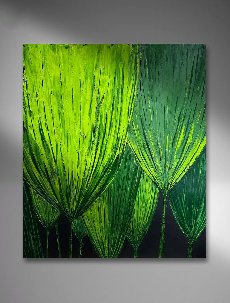 Original Figurative Abstract Painting by Alena Savinskaya