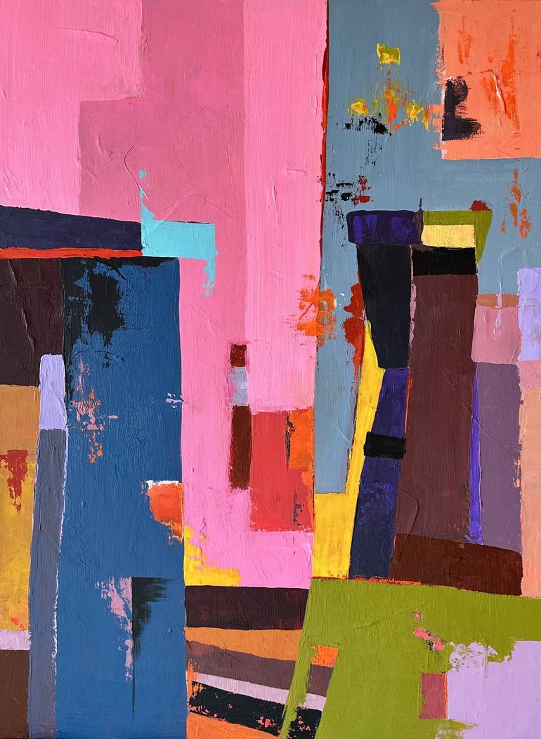 Print of Abstract Expressionism Abstract Paintings by Alena Savinskaya