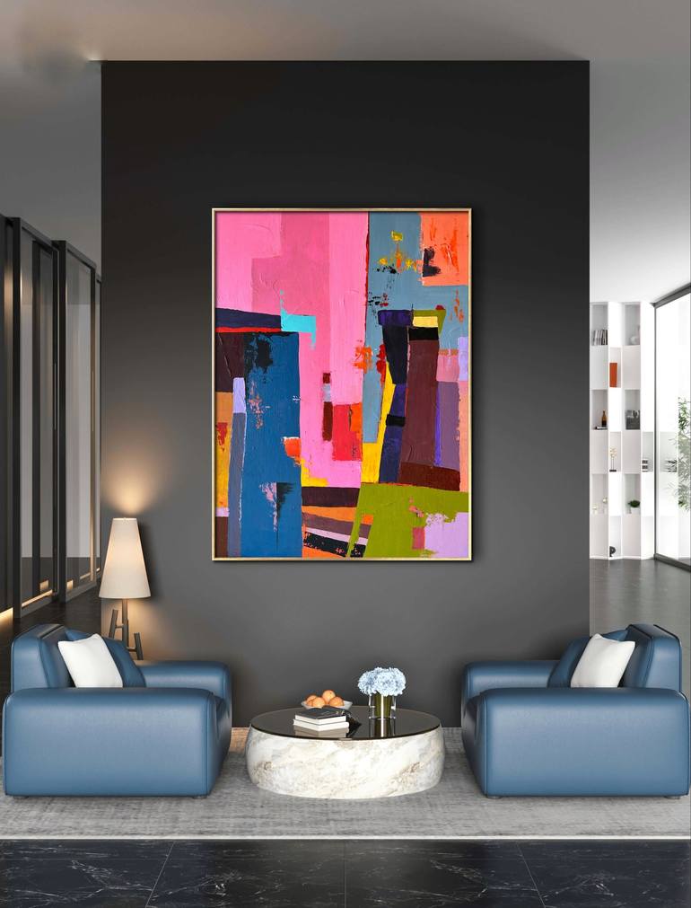 Original Abstract Painting by Alena Savinskaya