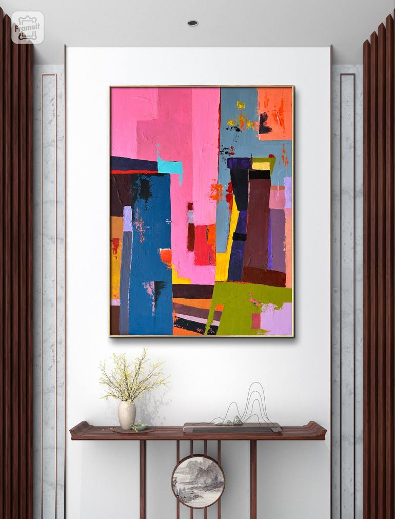 Original Abstract Painting by Alena Savinskaya