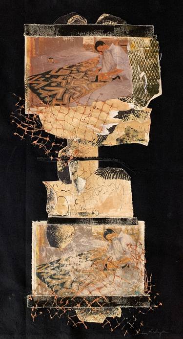 Original Contemporary Travel Mixed Media by Andrea G Snyder