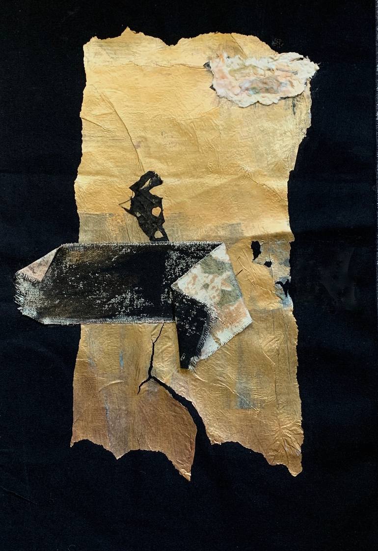 Original Abstract Collage by Andrea G Snyder