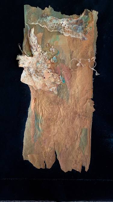 Original Figurative Abstract Collage by Andrea G Snyder