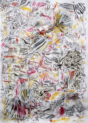 Print of Abstract Expressionism Abstract Drawings by Luciana Guerra