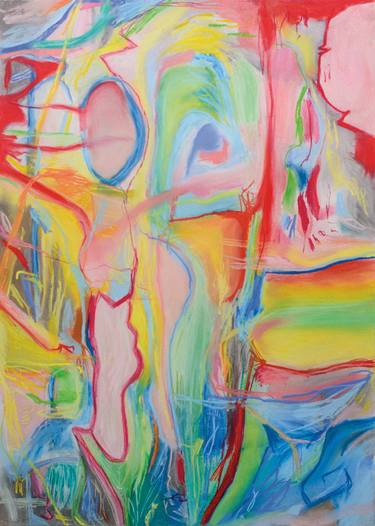 Original Abstract Paintings by Luciana Guerra