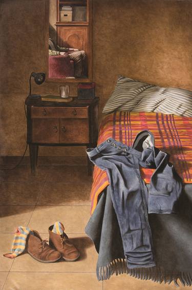 Print of Figurative Interiors Paintings by Giuseppe Sciortino