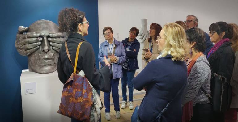 Original Conceptual Politics Sculpture by Marco Campanella