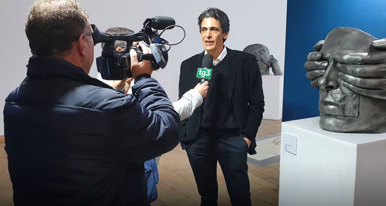 Original Conceptual Politics Sculpture by Marco Campanella