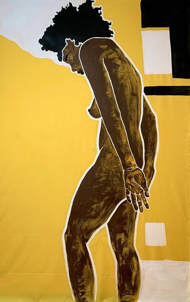 Print of Figurative Nude Paintings by Usenko Anastasiia