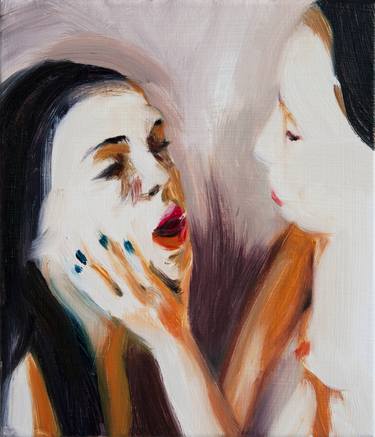 Original Expressionism Erotic Paintings by Miguel Martínez
