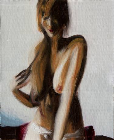 Original Expressionism Nude Paintings by Miguel Martínez