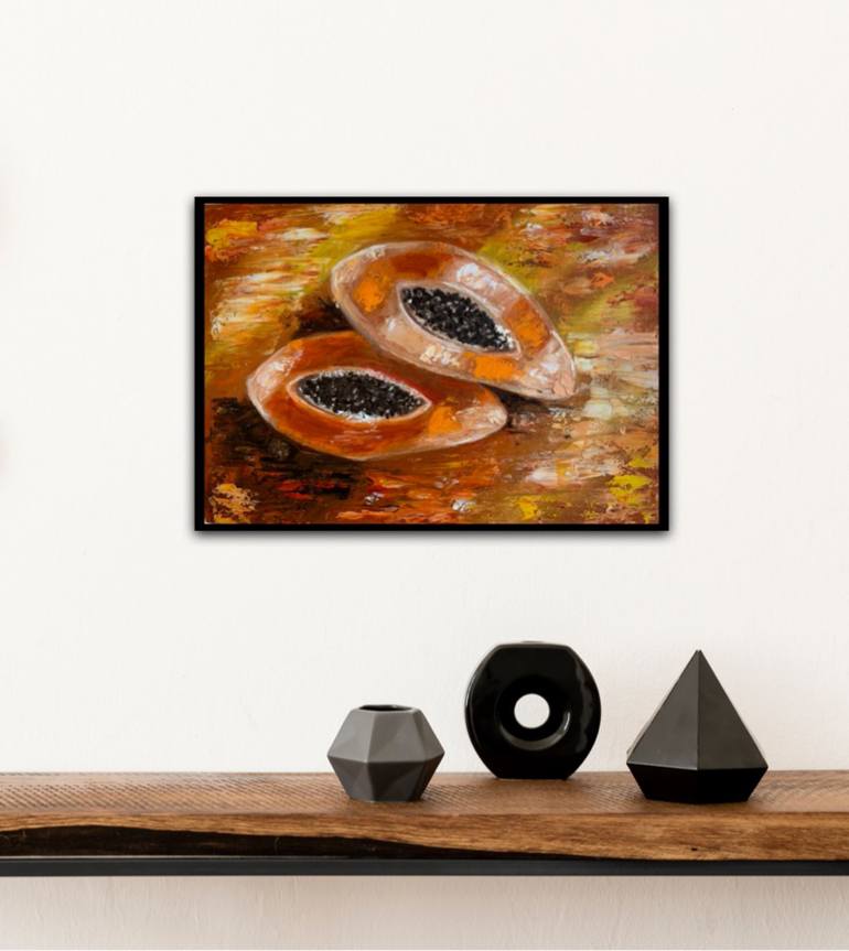 Original Abstract Still Life Painting by Elena Tuncer