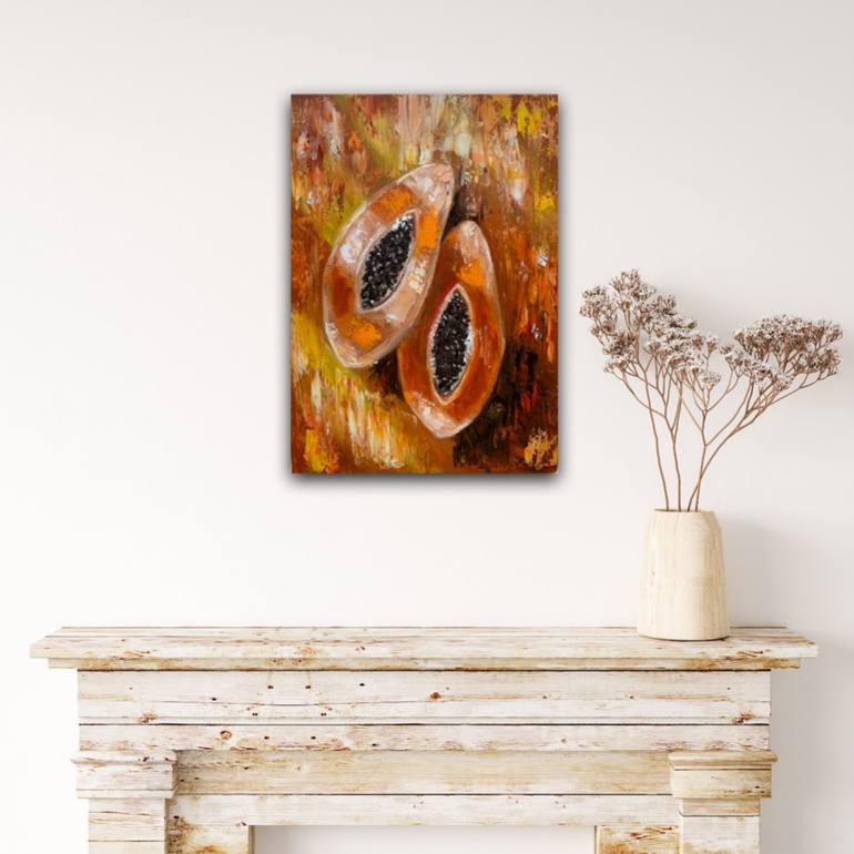 Original Abstract Still Life Painting by Elena Tuncer