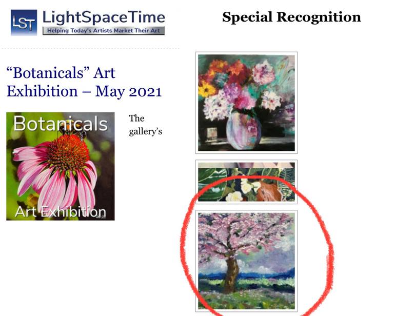 Original Abstract Nature Painting by Elena Tuncer