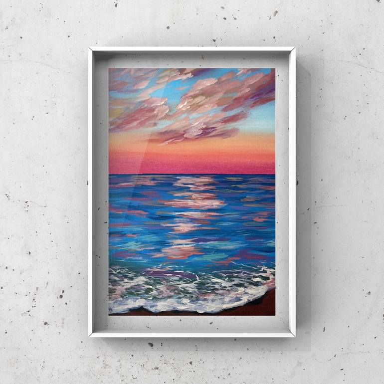 Original Seascape Painting by Elena Tuncer