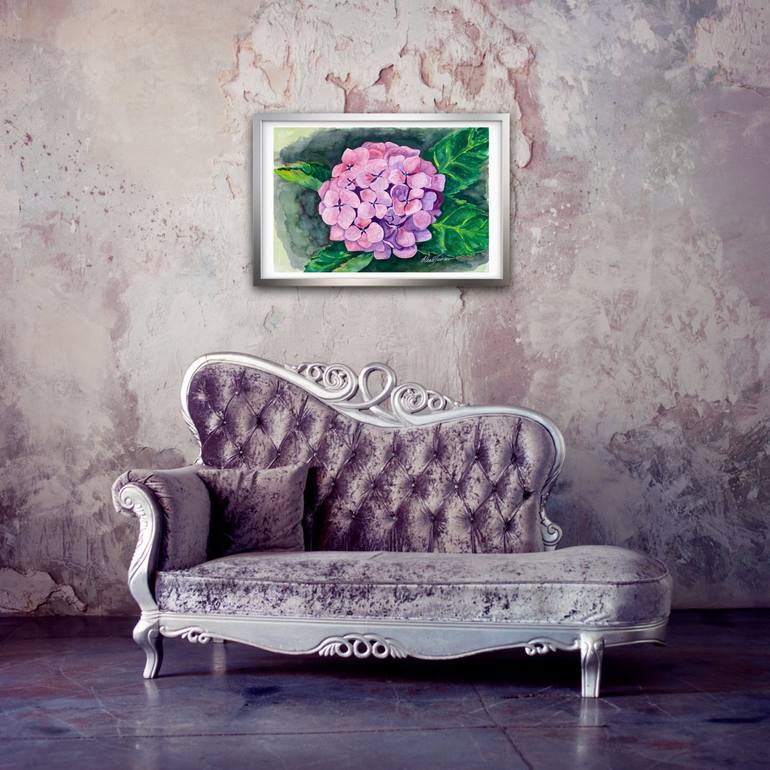 Original Floral Painting by Elena Tuncer