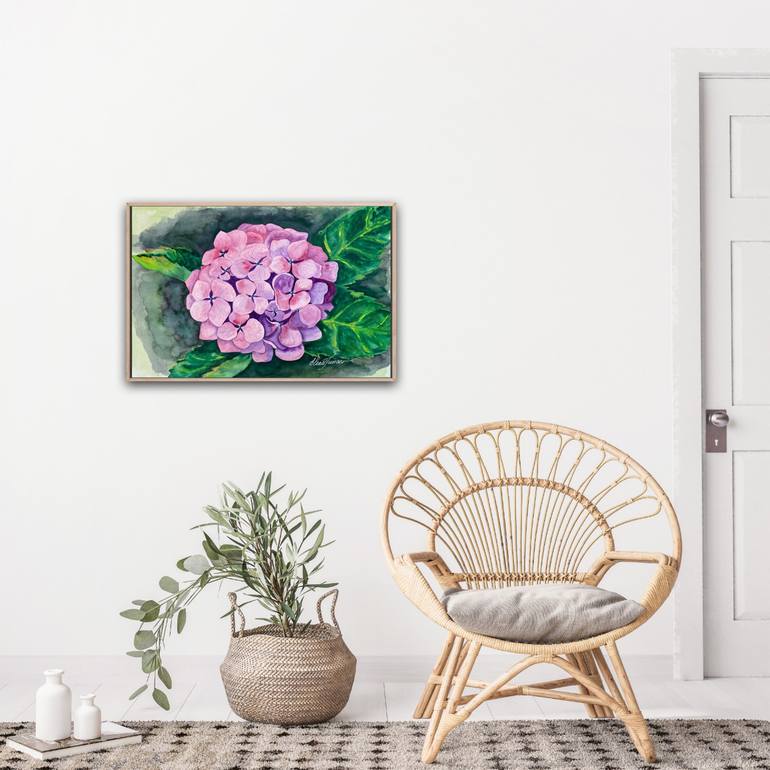 Original Floral Painting by Elena Tuncer