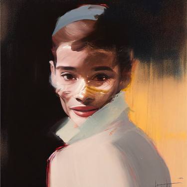 Original Figurative People Paintings by Jonathan Menashy