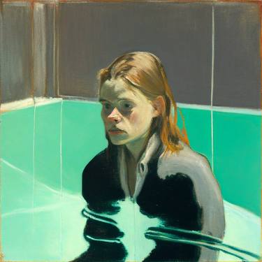 Original Figurative People Paintings by Jonathan Menashy