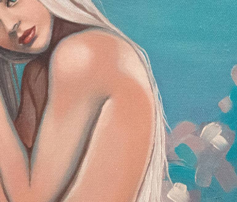 Original Art Deco Fantasy Painting by Yue Zeng