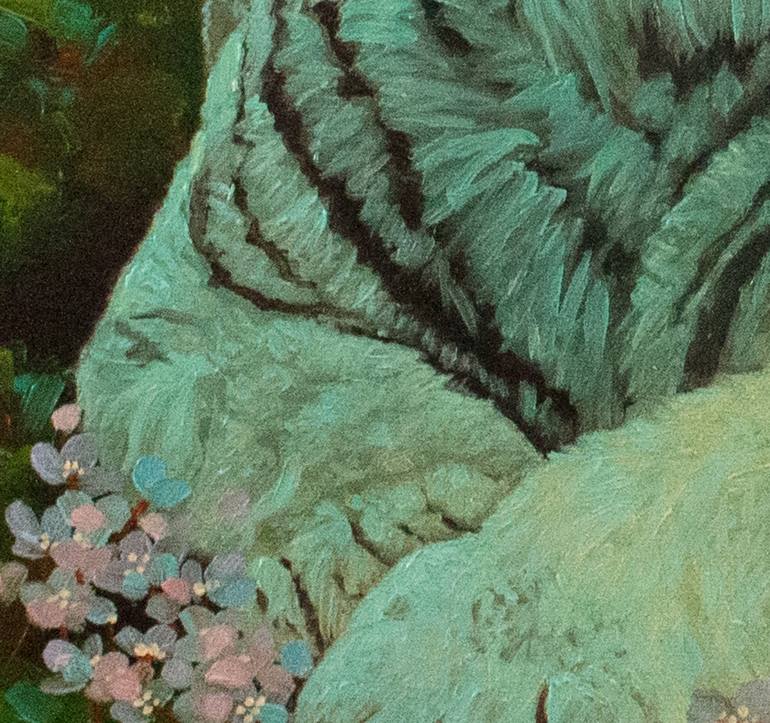 Original Art Deco Fantasy Painting by Yue Zeng