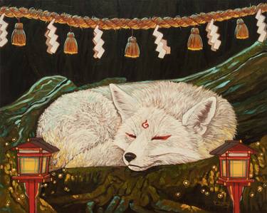 Original Animal Paintings by Yue Zeng