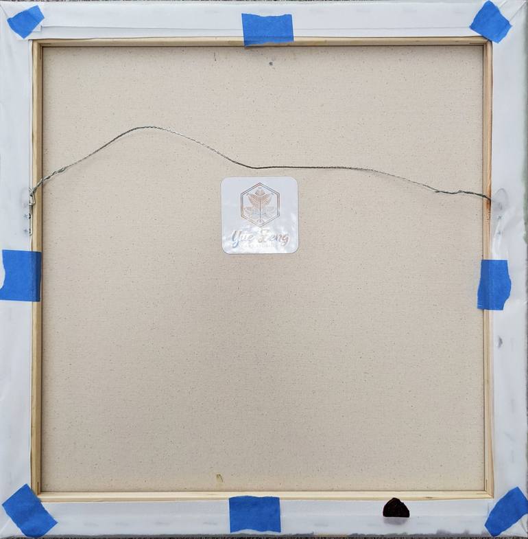 Original Art Deco Abstract Painting by Yue Zeng