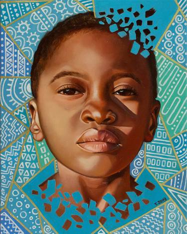 African girl portrait thumb