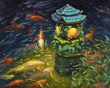 Original Conceptual Fantasy Paintings by Yue Zeng