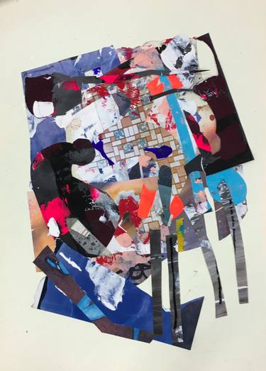 Original Abstract Collage by Jaeho Jung