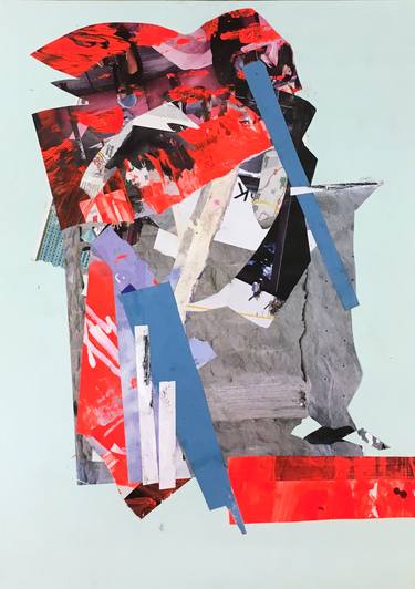 Original Abstract Collage by Jaeho Jung
