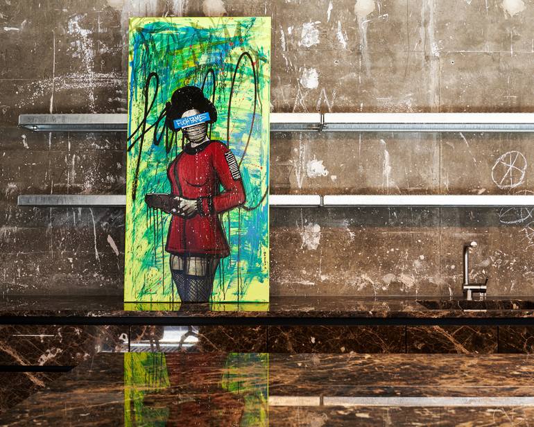 Original Conceptual Other Painting by Ron Miller