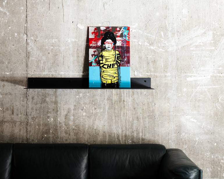 Original Conceptual People Painting by Ron Miller