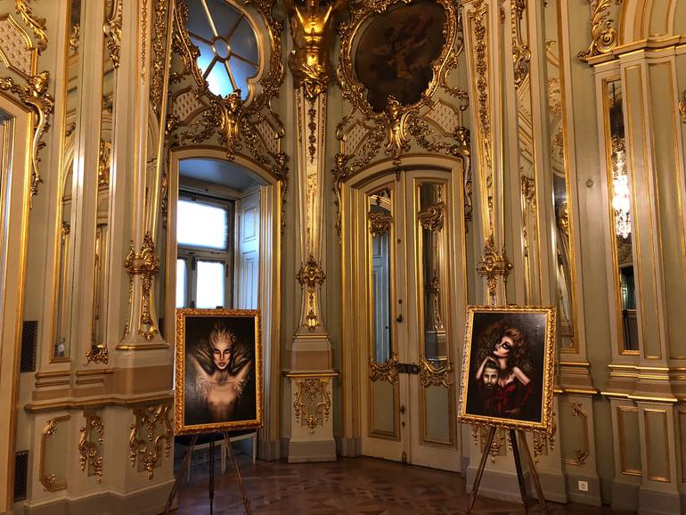 Original Figurative Fantasy Painting by Tiago Azevedo