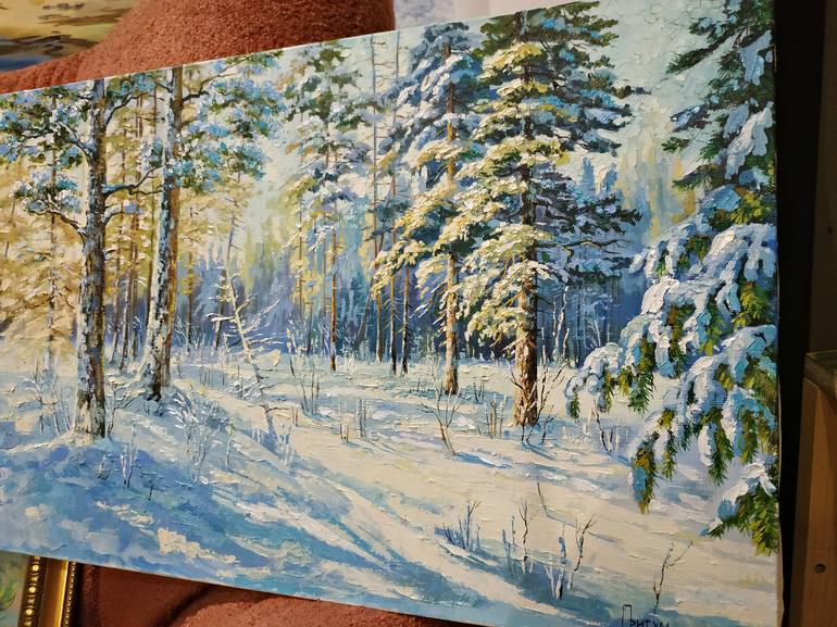 Original Realism Landscape Painting by Oksana Pritula