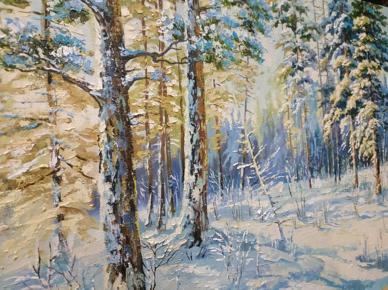 Original Realism Landscape Painting by Oksana Pritula