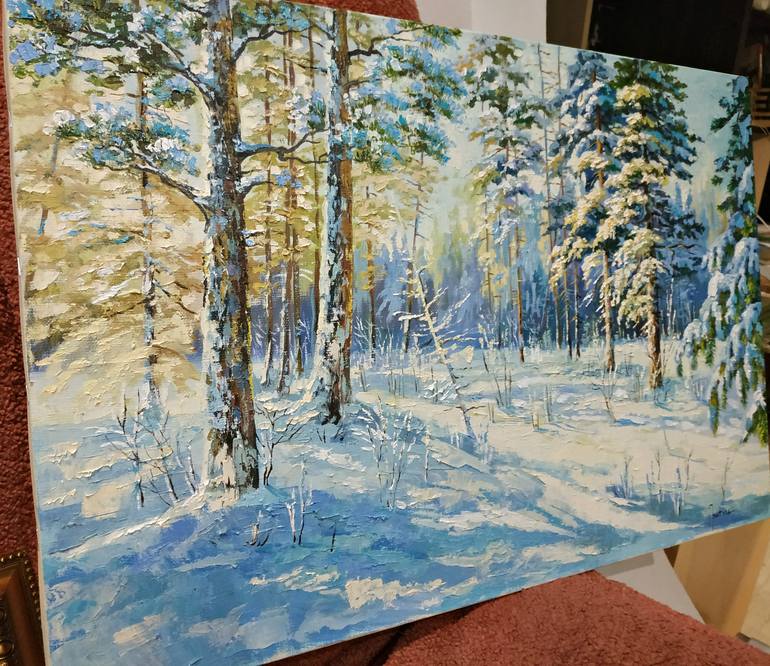 Original Realism Landscape Painting by Oksana Pritula