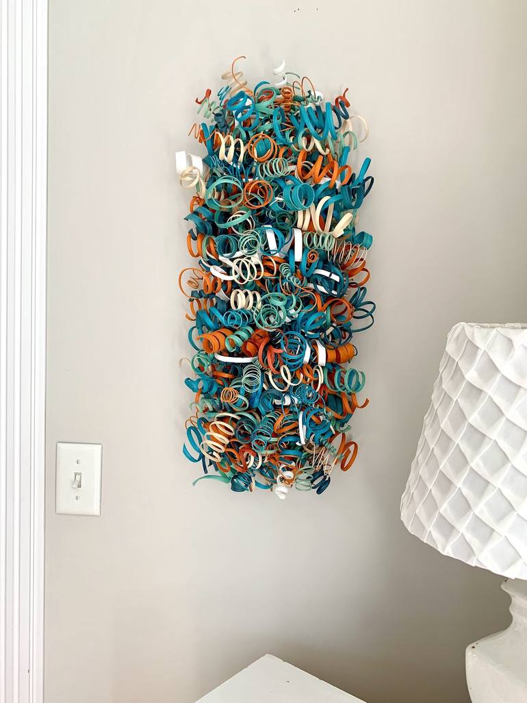 Original Abstract Sculpture by Karmin Schafer Hansen