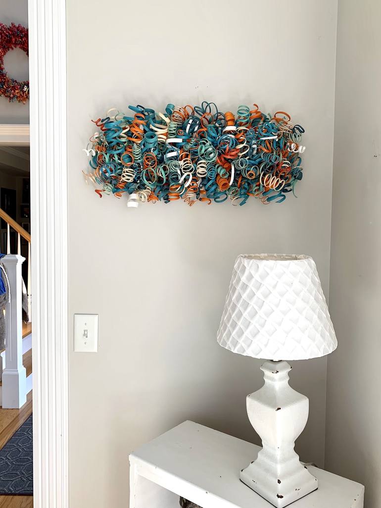 Original Wall Sculpture Abstract Sculpture by Karmin Schafer Hansen