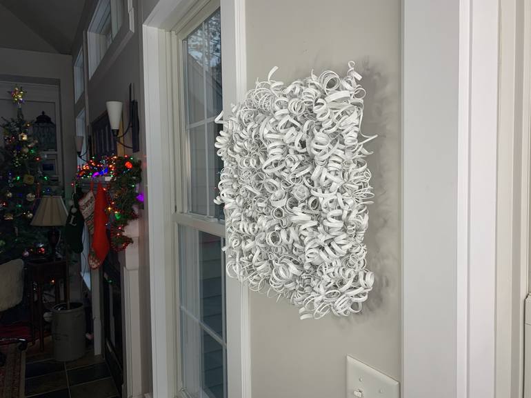 Original wall art Abstract Sculpture by Karmin Schafer Hansen