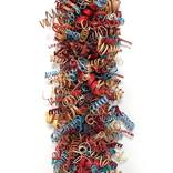 LOST and FOUND My Cross-Stitch Hoops #1 by Karmin Schafer Hansen (2023) :  Sculpture Plastic, Wood - SINGULART