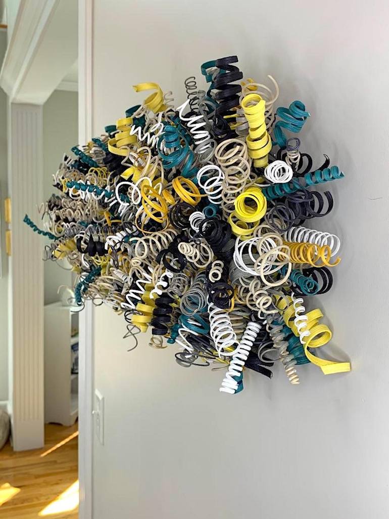 Original Abstract Sculpture by Karmin Schafer Hansen