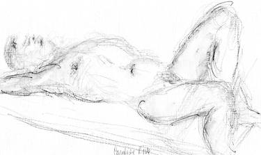 Original Abstract Nude Drawings by candida riva